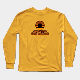 70s Aperture Test Subject Long Sleeve T-Shirt